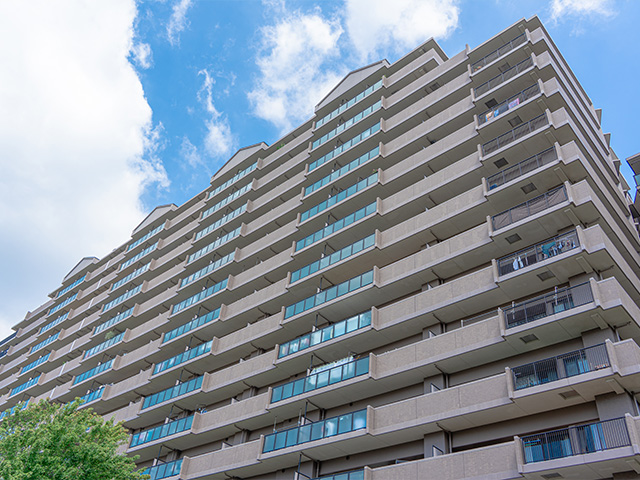 マンションは部屋だけでなく建物全体で見る