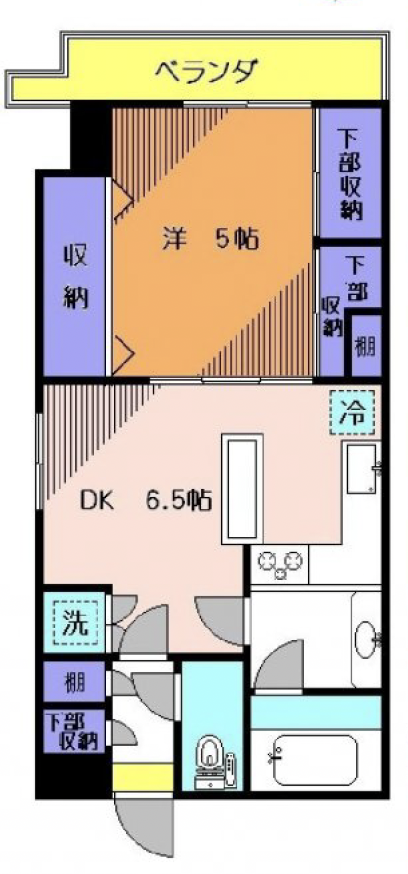 ホームズ三軒茶屋駅前902の間取り