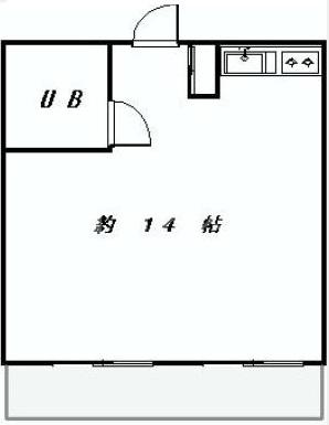 ドッケン代官山ハイツ204の間取り