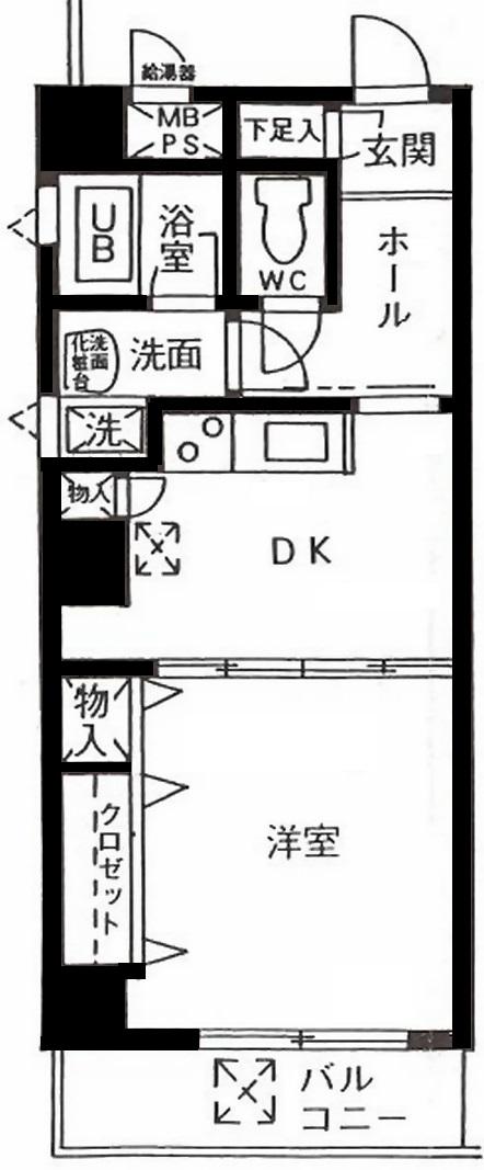 エルパラシオ1002の間取り