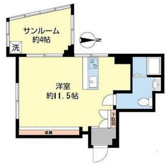 平塚ビル303の間取り