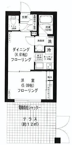 COZY K　三軒茶屋101の間取り