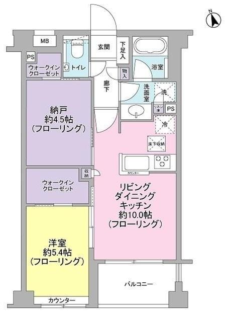 エクセレント駒澤大学レジデンス303の間取り