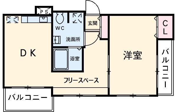 ロワイヤル三軒茶屋301の間取り