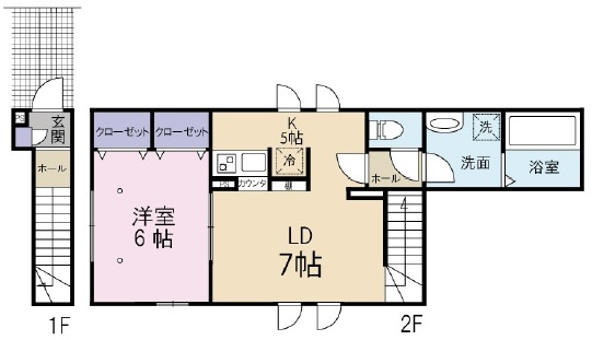 レフア表参道201の間取り