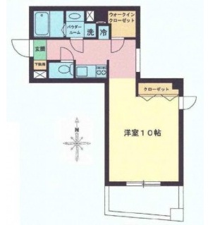 ルミエール広尾303の間取り