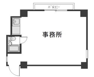 オカダリネンビル3-?の間取り