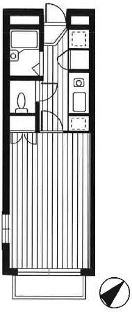 アイ・フラッツ(I・FLAT'S)103の間取り