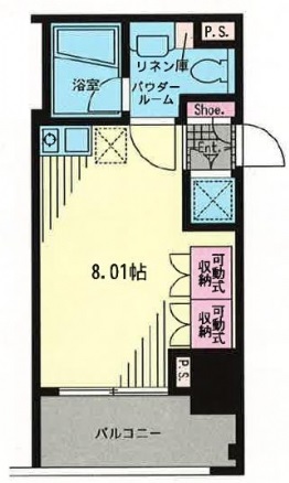 アーバンステージ学芸大学(旧クレストコート学芸大学)705の間取り