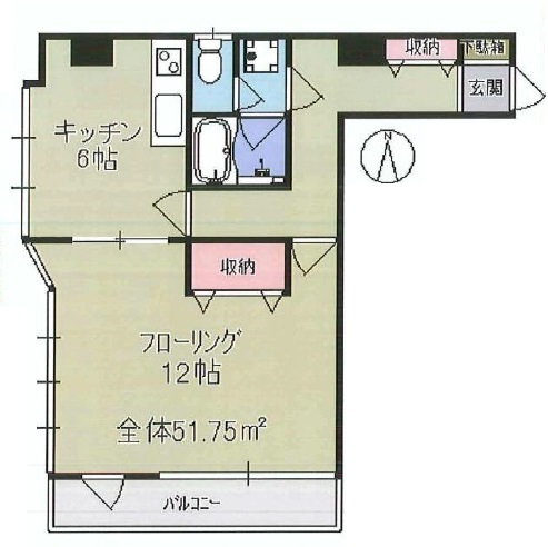 ラ・フィン?302の間取り