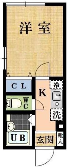 コンフォル駒場202の間取り