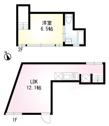 EBISU FOLIO Act.3(エビスフォリオアクトスリー)aの間取り