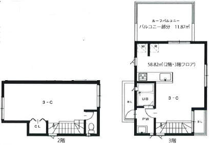 ステラガーデン3-Cの間取り