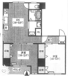 広尾エイティ301の間取り