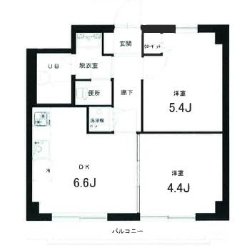 碑文谷メゾン(HIMONYA MAISON)207の間取り