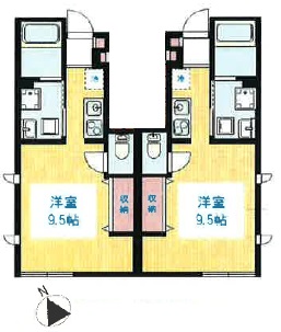 (仮)東山3丁目プロジェクト101の間取り