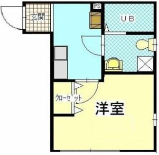 オーキッド池尻103の間取り