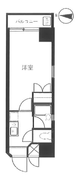 WEST・2502の間取り