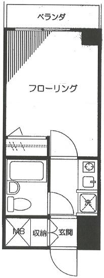 ワコーレ三軒茶屋?403の間取り