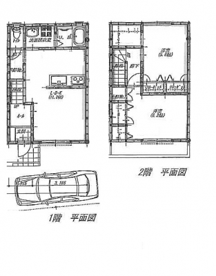 HARK HOUSE102の間取り