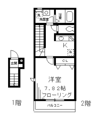 プルミエbEの間取り