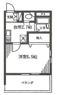 スリーバレー201の間取り