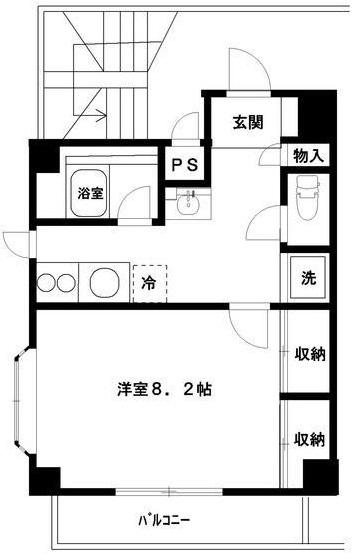 グレース恵比寿301の間取り