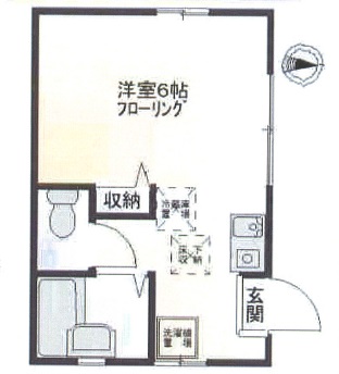 東山ハウス101の間取り