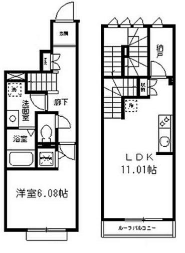 上目黒スカイコート104の間取り