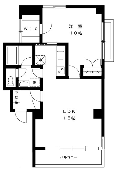 麻布ポイント202の間取り