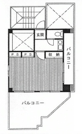 長谷戸ビル8階の間取り