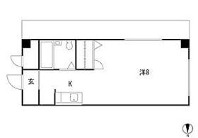 プレジュールイナバ401の間取り