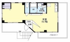 タナハウス301の間取り