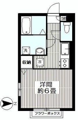 カーサボヌール101の間取り