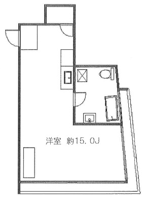 スペースブロック野沢301の間取り