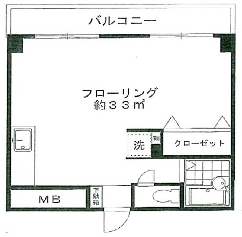 マーサ恵比寿503の間取り