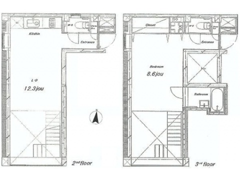 サンアイレジデンス203の間取り