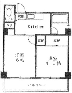 第二青興ビル105の間取り