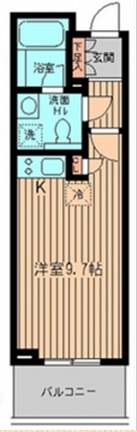 白金タワー(タワー棟)610の間取り