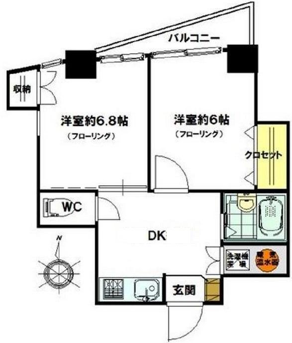 ハイネス代官山401の間取り