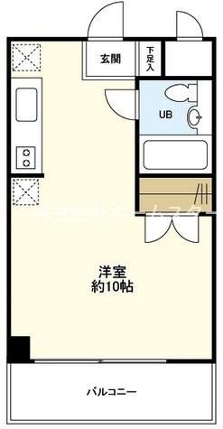 メゾンキャレ302の間取り