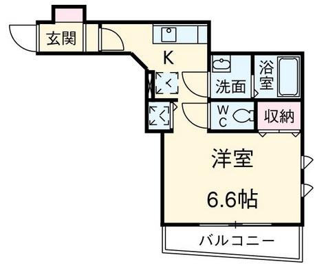 ドムスKSY101の間取り