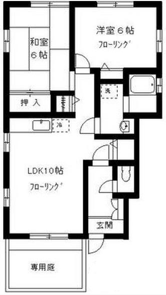 リベール鷹番101の間取り