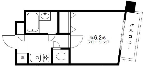 エコーバレー202の間取り