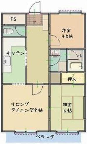 JLBグランエクリュ学芸大学302の間取り