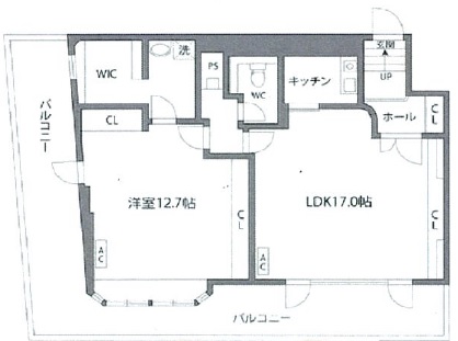 渋谷コープ601の間取り