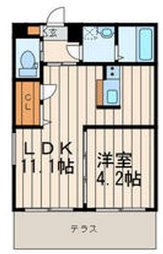 ベルドミールサンク101の間取り