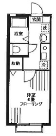 カーサAB102の間取り