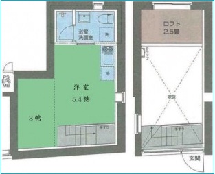 T-STYLE自由が丘102の間取り