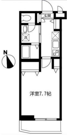 アイル三軒茶屋103の間取り